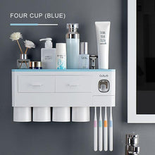 Load image into Gallery viewer, Automatic Toothpaste Dispenser With Magnetic Cup - GoHappyShopin