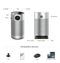 Load image into Gallery viewer, 2021 P7 Mini Projector 4K for Full HD 1080p - GoHappyShopin