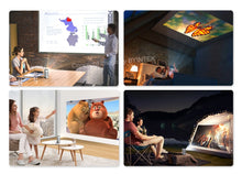 Load image into Gallery viewer, 2021 P7 Mini Projector 4K for Full HD 1080p - GoHappyShopin