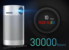 Load image into Gallery viewer, 2021 P7 Mini Projector 4K for Full HD 1080p - GoHappyShopin