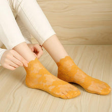 Load image into Gallery viewer, Ladies' Lovely Floral Lace Socks - GoHappyShopin