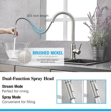 Load image into Gallery viewer, Smart Kitchen Faucets Sensor With Pull-Out Hot and Cold Water Switch Mixer Tap - GoHappyShopin