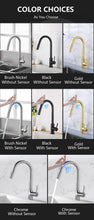 Load image into Gallery viewer, Smart Kitchen Faucets Sensor With Pull-Out Hot and Cold Water Switch Mixer Tap - GoHappyShopin