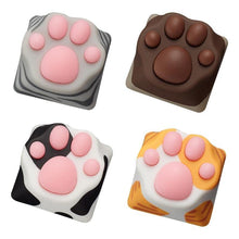 Load image into Gallery viewer, Cute Kitty Paw Artisan Cat Paws Pad Keyboard KeyCaps for Cherry MX Switches - GoHappyShopin