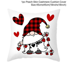 Load image into Gallery viewer, PATIMATE Faceless Doll Cushion Cover Valentine's Days Gifts - GoHappyShopin