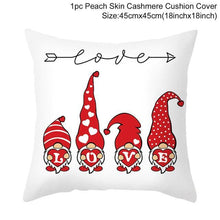 Load image into Gallery viewer, PATIMATE Faceless Doll Cushion Cover Valentine's Days Gifts - GoHappyShopin