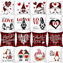 Load image into Gallery viewer, PATIMATE Faceless Doll Cushion Cover Valentine's Days Gifts - GoHappyShopin
