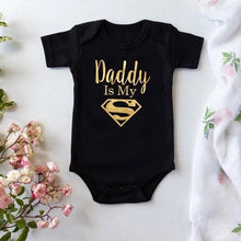 Load image into Gallery viewer, Newborn Cute Baby Boys Girls Clothes Daddy Is My Hero Sleepwear - GoHappyShopin