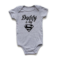 Load image into Gallery viewer, Newborn Cute Baby Boys Girls Clothes Daddy Is My Hero Sleepwear - GoHappyShopin
