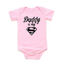 Load image into Gallery viewer, Newborn Cute Baby Boys Girls Clothes Daddy Is My Hero Sleepwear - GoHappyShopin