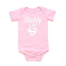 Load image into Gallery viewer, Newborn Cute Baby Boys Girls Clothes Daddy Is My Hero Sleepwear - GoHappyShopin