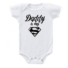 Load image into Gallery viewer, Newborn Cute Baby Boys Girls Clothes Daddy Is My Hero Sleepwear - GoHappyShopin