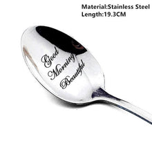 Load image into Gallery viewer, Stainless Steel Spoon Present - GoHappyShopin