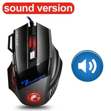 Load image into Gallery viewer, Wired Gaming Mouse 7 Button LED 5500 DPI USB With Backlight For PC Laptop - GoHappyShopin