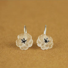 Load image into Gallery viewer, Lotus Fun Real 925 Sterling Silver Earrings Handmade Designer - GoHappyShopin