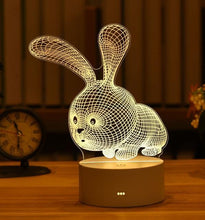 Load image into Gallery viewer, Valentine's Day Gift Love 3D Lamp LED Night Light - GoHappyShopin