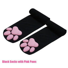 Load image into Gallery viewer, New 3D Cat Paw Socks for Girls Toe Beanies Cute Gift - GoHappyShopin