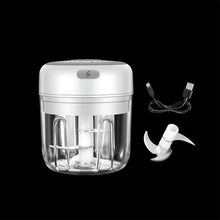 Load image into Gallery viewer, Electric Vegetable Chopper Press Machine Kitchen Gadgets - GoHappyShopin