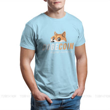 Load image into Gallery viewer, Men’s Fashion Dogecoin Cryptocurrency T-Shirt - GoHappyShopin
