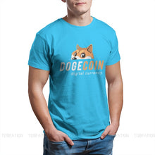 Load image into Gallery viewer, Men’s Fashion Dogecoin Cryptocurrency T-Shirt - GoHappyShopin
