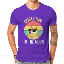 Load image into Gallery viewer, Men’s Fashion Dogecoin Cryptocurrency To The Moon T-Shirt - GoHappyShopin
