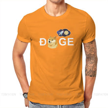 Load image into Gallery viewer, Men’s Fashion Dogecoin Cryptocurrency HODL To the Moon T-Shirt - GoHappyShopin