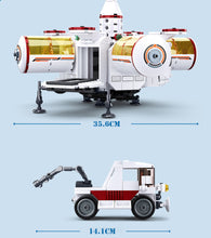 Load image into Gallery viewer, Satellite Rocket Astronaut Figure Building Bricks Space Launch Center Kids Toys Gifts - GoHappyShopin
