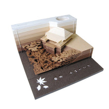 Load image into Gallery viewer, Creative 3D Memo Pads Novelty Famous Movie Building Harry Design New Year Christmas Gift - GoHappyShopin
