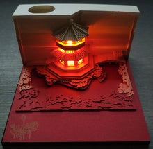 Load image into Gallery viewer, Creative 3D Memo Pads Novelty Famous Movie Building Harry Design New Year Christmas Gift - GoHappyShopin
