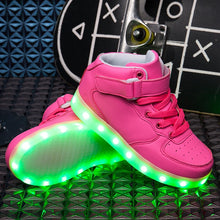 Load image into Gallery viewer, New Fashion Light up LED Shoes for Men & Women - GoHappyShopin