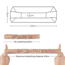 Load image into Gallery viewer, Elastic Sweatband Sports Gym Headband - GoHappyShopin