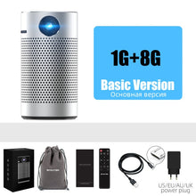 Load image into Gallery viewer, 2021 P7 Mini Projector 4K for Full HD 1080p - GoHappyShopin