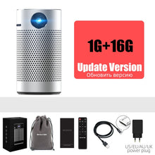 Load image into Gallery viewer, 2021 P7 Mini Projector 4K for Full HD 1080p - GoHappyShopin