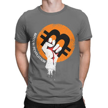 Load image into Gallery viewer, Men’s Fashion Bitcoin Cryptocurrency It's Time For Plan B T-Shirt - GoHappyShopin