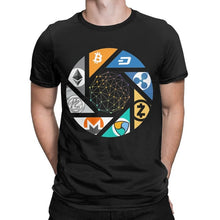 Load image into Gallery viewer, Men’s Fashion Bitcoin Cryptocurrency It's Time For Plan B T-Shirt - GoHappyShopin