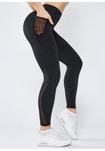 Load image into Gallery viewer, Woman High Waist Leggings Pocket Sports Bra - GoHappyShopin