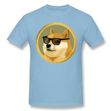 Load image into Gallery viewer, Men’s Fashion Dogecoin Apparel T-Shirt - GoHappyShopin