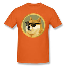 Load image into Gallery viewer, Men’s Fashion Dogecoin Apparel T-Shirt - GoHappyShopin