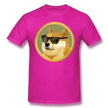 Load image into Gallery viewer, Men’s Fashion Dogecoin Apparel T-Shirt - GoHappyShopin
