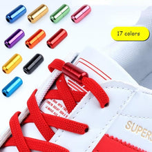 Load image into Gallery viewer, Elastic No Tie Shoelaces with Colorful Shoelace Lock Accessories - GoHappyShopin