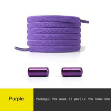 Load image into Gallery viewer, Elastic No Tie Shoelaces with Colorful Shoelace Lock Accessories - GoHappyShopin