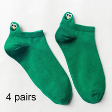 Load image into Gallery viewer, 4 Pairs Women Fashion Cute Heart Sock - GoHappyShopin