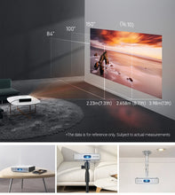 Load image into Gallery viewer, U50 Full HD 1080P Portable Mini LED DLP Projector for Smartphone - GoHappyShopin