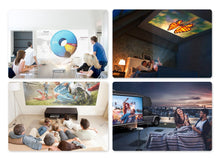 Load image into Gallery viewer, U50 Full HD 1080P Portable Mini LED DLP Projector for Smartphone - GoHappyShopin