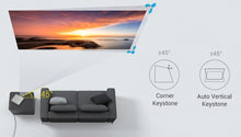 Load image into Gallery viewer, U50 Full HD 1080P Portable Mini LED DLP Projector for Smartphone - GoHappyShopin