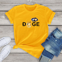 Load image into Gallery viewer, Dogecoin Cryptocurrency Doge HODL To the Moon T-Shirt Unisex Tops 2021 - GoHappyShopin
