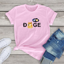 Load image into Gallery viewer, Dogecoin Cryptocurrency Doge HODL To the Moon T-Shirt Unisex Tops 2021 - GoHappyShopin