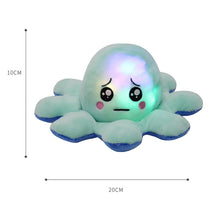 Load image into Gallery viewer, New LED Light Mood Octopus or Reversible Octopus Plush or Emotion octopus - GoHappyShopin