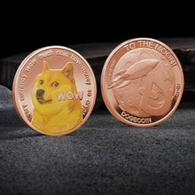 Load image into Gallery viewer, Beautiful WOW Gold Plated Dogecoin Gifts Collections - GoHappyShopin