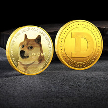 Load image into Gallery viewer, Beautiful WOW Gold Plated Dogecoin Gifts Collections - GoHappyShopin